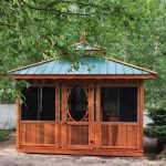 Gazebo bois de cedre quebec12