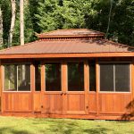 Gazebo bois de cedre quebec13