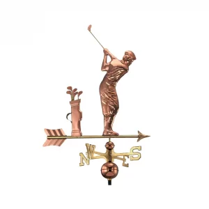 Girouette de cuivre en 3D modèle Golfeur